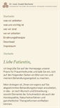 Mobile Screenshot of dr-becherer.de